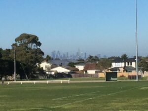 Views of ever-growing Melbourne city along the railway corridor [2022]