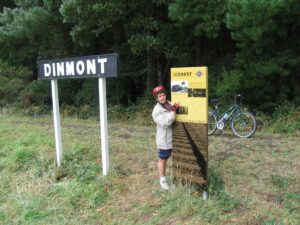 Example of detailed signage at Dinmont [2006]