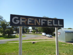 Station sign