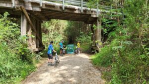 The current end point of the Tweed section at Wooyong Rd, Crabbes Creek. We look forward to it extending on to Mullumbimby [2023].