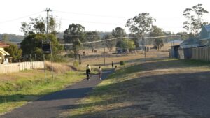 Heading out of Murgon towards Wondai for some exercise [2018]