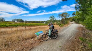 Taking in the vineyards at Watervale [2024]