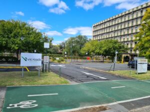 The station site was the base for VicRoads, now earmarked for redevelopment [2023]