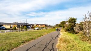 The trail is a transport link for residents of newer housing estates [2021]