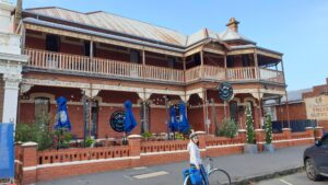 Typical accommodation and dining in the seaside resort town [2021]