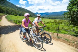 The Great Valley Trail runs from Bright to Harrietville [Alpine Shire Council 2014]