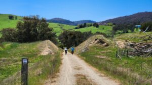 There is 28km of climbing from Bullioh up to Shelley, easier going down! [2024]