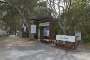 Information overload at the trailhead in Tallarook, away from the station