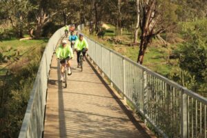 The long bridges across the Yea River floodplains [Ross Vaughan 2020]