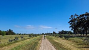 Good trail surface riding out of Stanhope [2025]