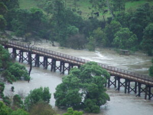The river rose over 6m in 2010 and was of great interest [Thais Hardmann]
