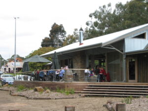 The former goods shed is now a distillery and foodies favourite [2007]