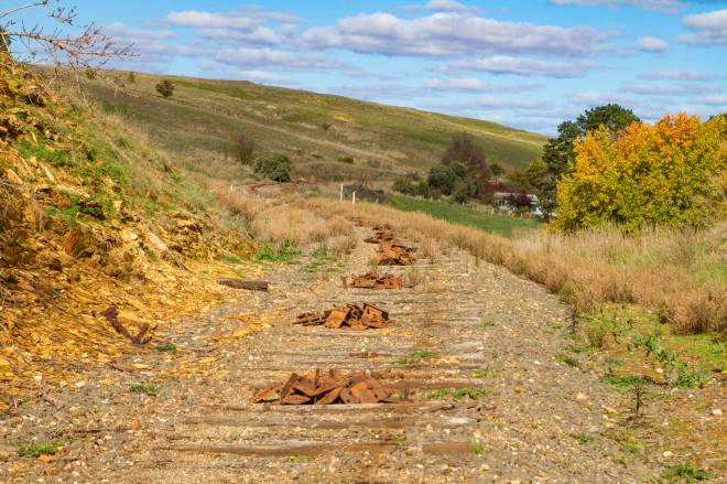 Castlemaine  Maryborough Rail Trail is one small step closer